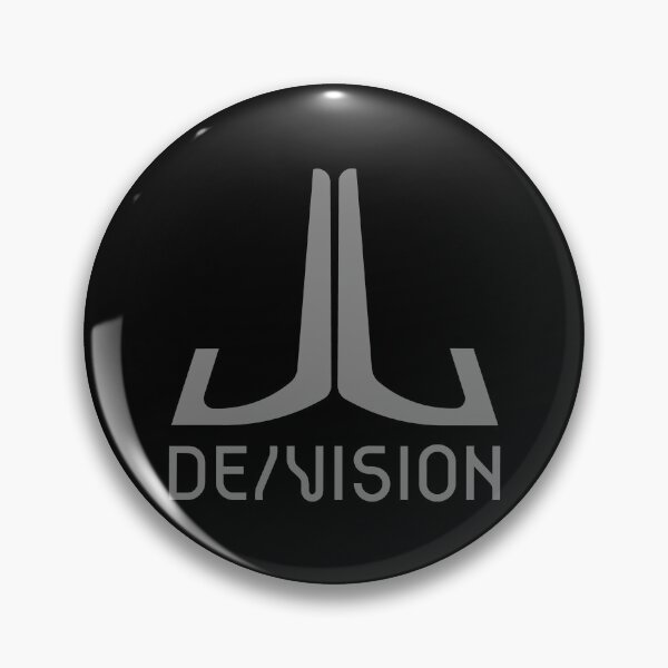 Item preview, D e / V i s i o n grey designed and sold by Periodic Table of Synthpop.