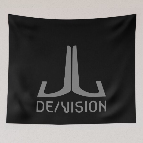 Item preview, D e / V i s i o n grey designed and sold by Periodic Table of Synthpop.