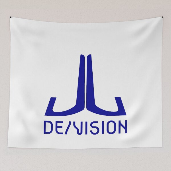 Item preview, D e / V i s i o n blue designed and sold by Periodic Table of Synthpop.