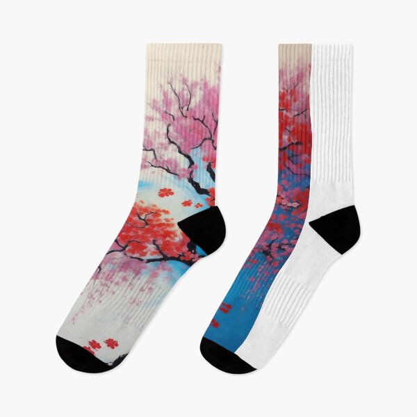 Artikelvorschau, Wandkunst, Gemälde, Schmetterling, Blumen, Bäume, abstrakt, weiche Farbe, japanischer Stil, einzigartig entworfen und verkauft von mowafak younis.