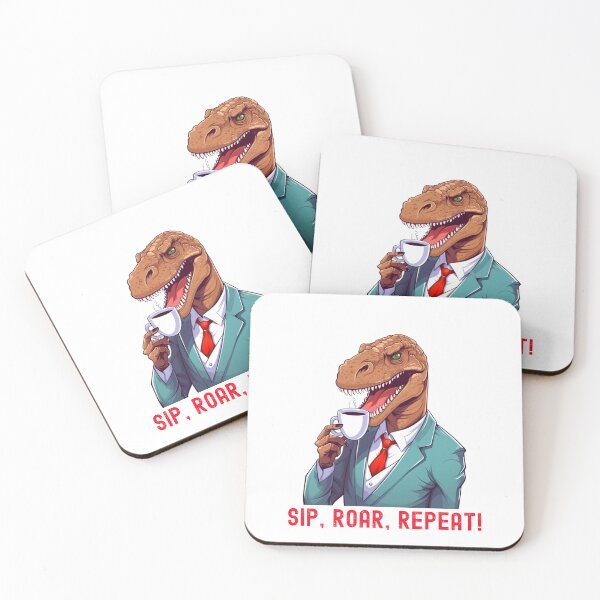 Item preview, Sip, Roar, Repeat! designed and sold by heringa.