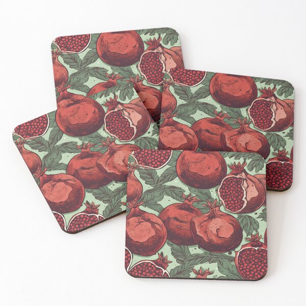 Item preview, Pomegranates vintage illustration designed and sold by enipra.