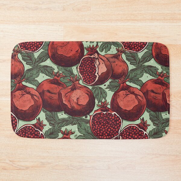 Item preview, Ilustración vintage de granadas designed and sold by enipra.