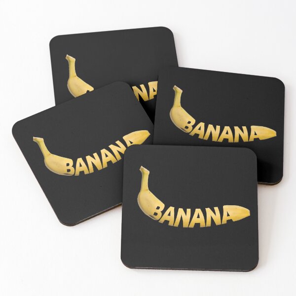 Item preview, banana with typography designed and sold by DeluxBee.