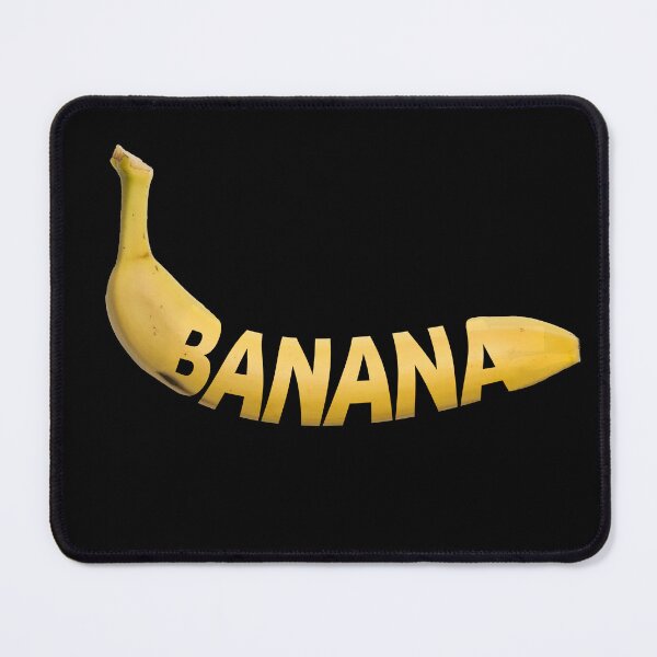 Item preview, banana with typography designed and sold by DeluxBee.