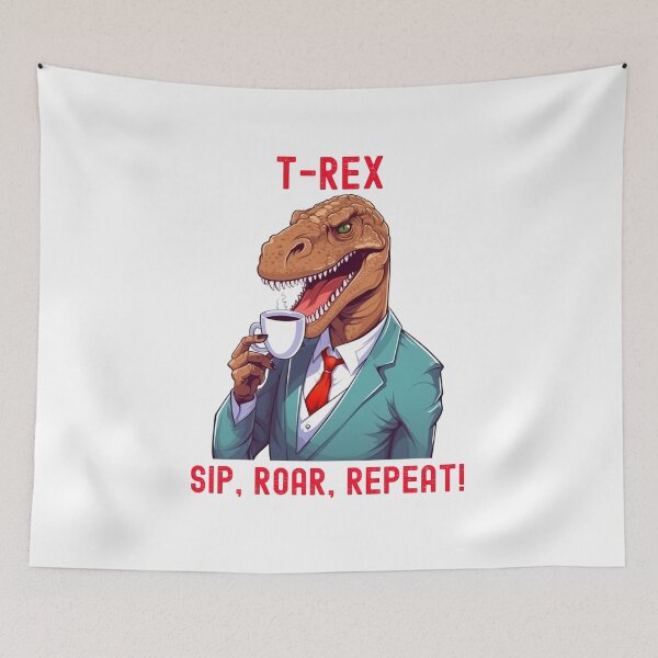 Item preview, T-Rex - Sip, Roar, Repeat! designed and sold by heringa.