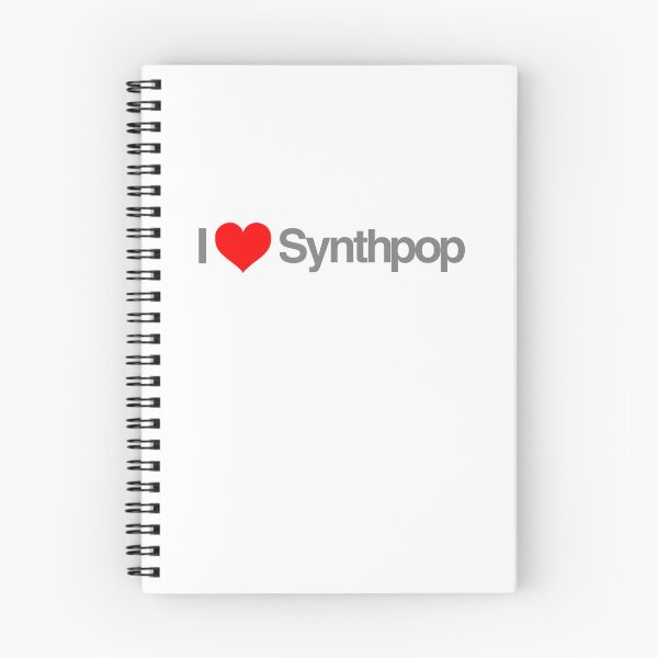 Artikelvorschau, I love Synthpop entworfen und verkauft von Periodic Table of Synthpop.