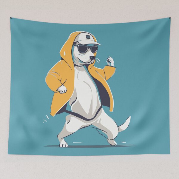 Item preview, Hip Hop Dancing Dog designed and sold by Amir Faysal.