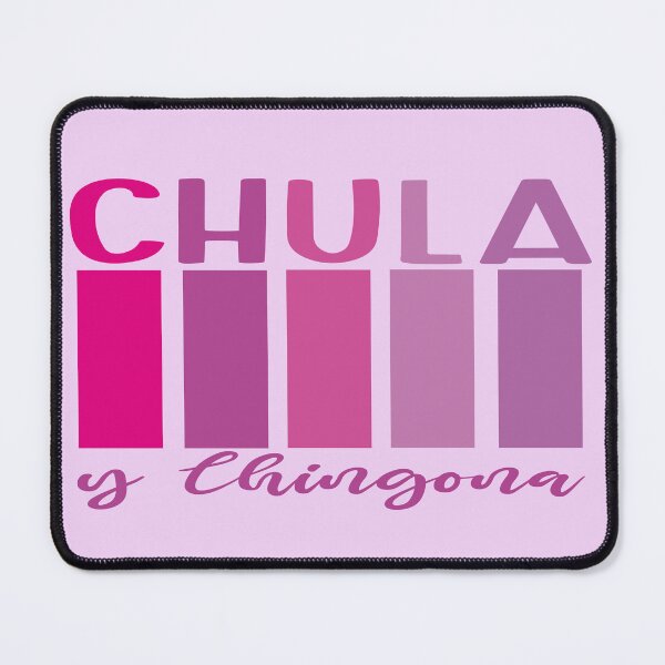 Item preview, Chula y chingona feminist purple retro chicana pride mexican slang designed and sold by T-Mex.