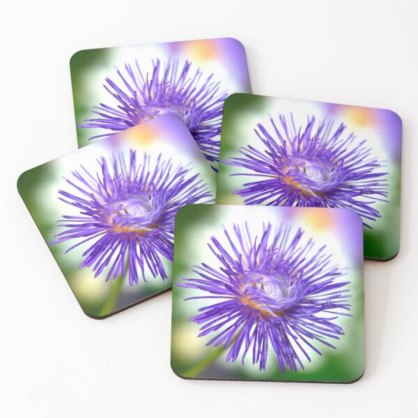 Item preview, Blue flower on nature background designed and sold by olena2552.
