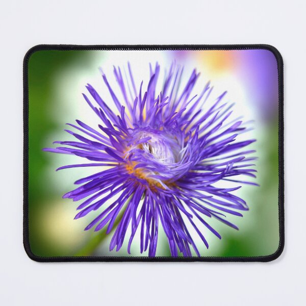 Item preview, Blue flower on nature background designed and sold by olena2552.