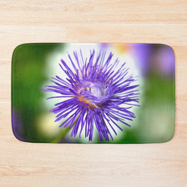 Item preview, Blue flower on nature background designed and sold by olena2552.