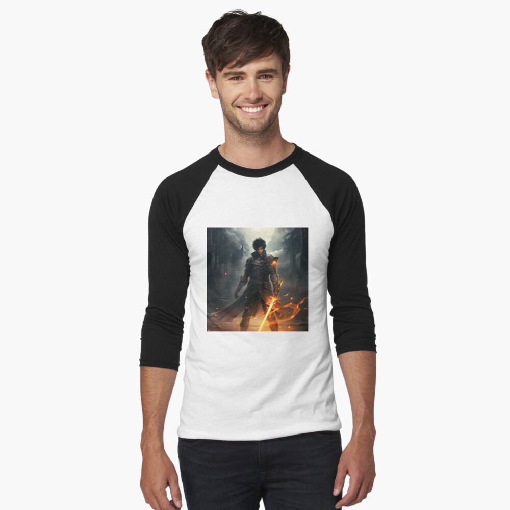 Item preview, Baseball ¾ Sleeve T-Shirt designed and sold by garretbohl.