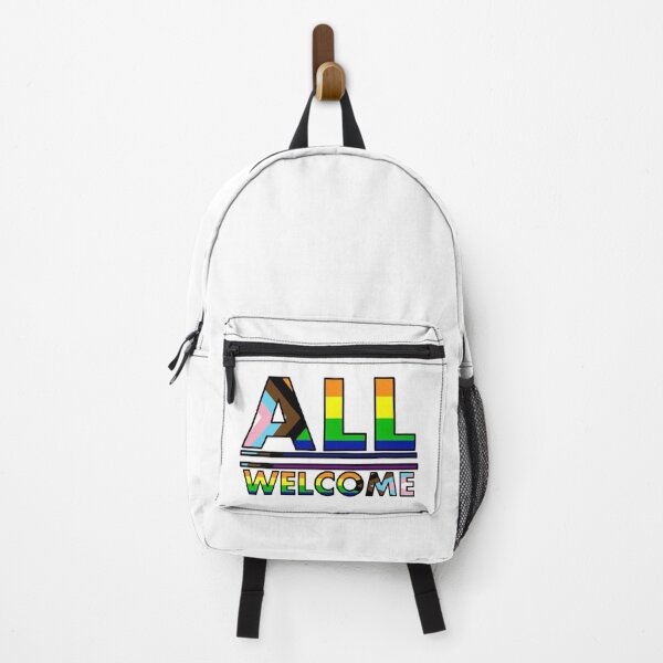 Item preview, Welcome All Progress Pride designed and sold by Lacey Schmidt.