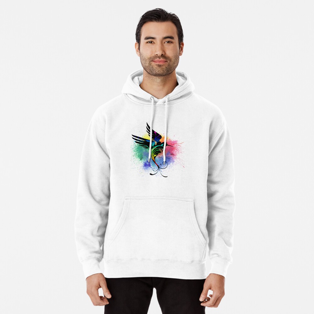 Item preview, Pullover Hoodie designed and sold by PosiQuotez.