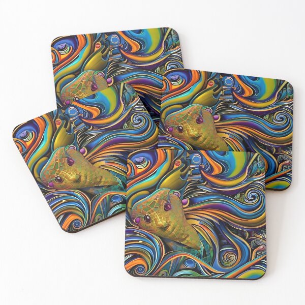 Item preview, An abstract picture of girl with long, colorful hair designed and sold by Zolongano.
