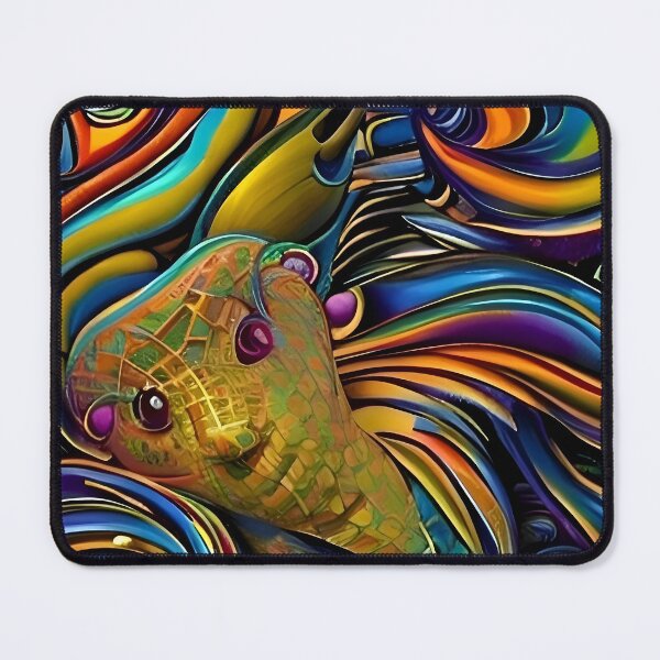 Item preview, An abstract picture of girl with long, colorful hair designed and sold by Zolongano.
