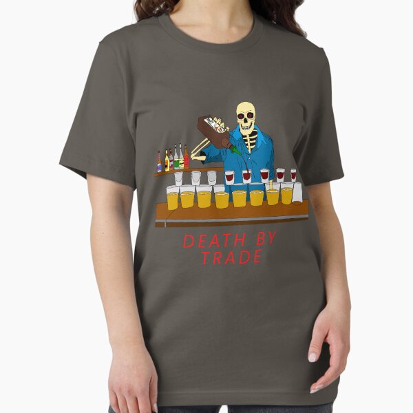 Item preview, death by trade bartender designed and sold by karen sheltrown.