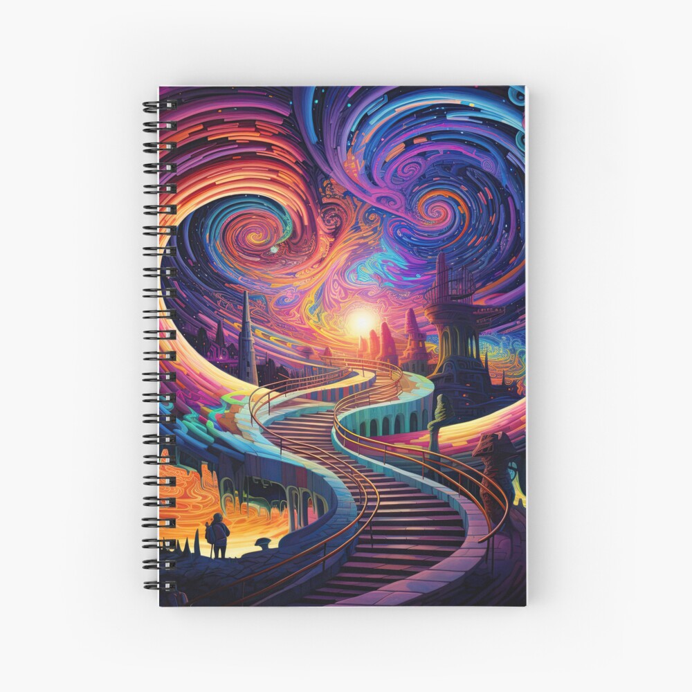Item preview, Spiral Notebook designed and sold by garretbohl.