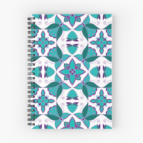Item preview, Turquoise Floral designed and sold by Niibidoon.