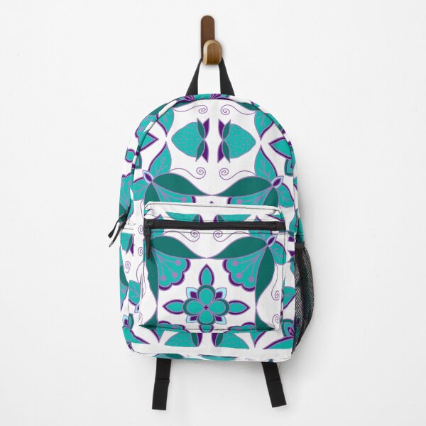 Item preview, Turquoise Floral designed and sold by Niibidoon.