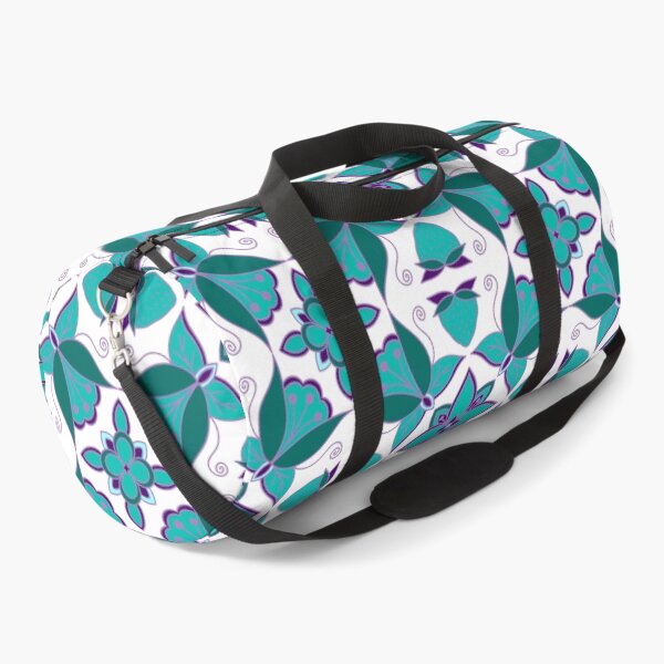 Item preview, Turquoise Floral designed and sold by Niibidoon.