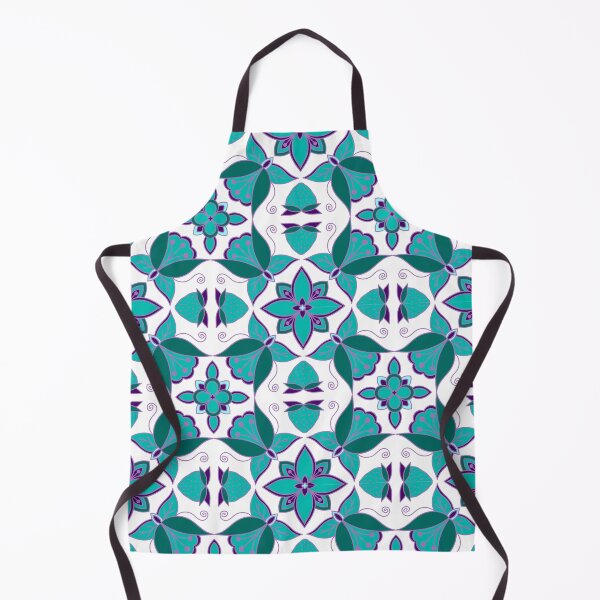 Item preview, Turquoise Floral designed and sold by Niibidoon.