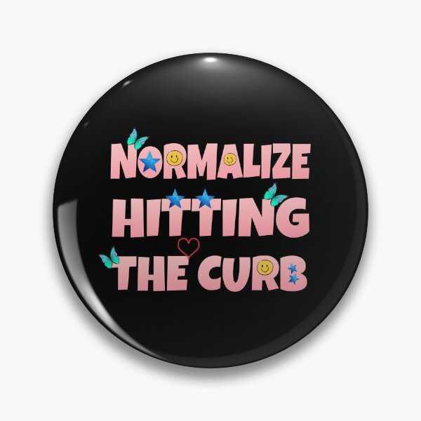 Item preview, normalize hitting the curb designed and sold by sparkzeno.