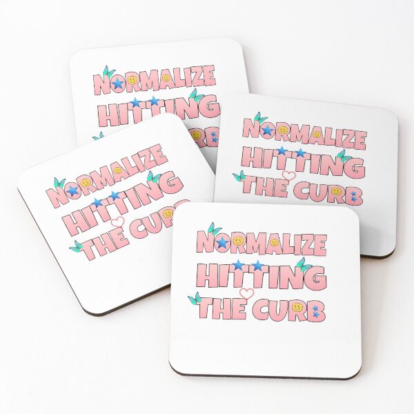 Item preview, normalize hitting the curb designed and sold by sparkzeno.