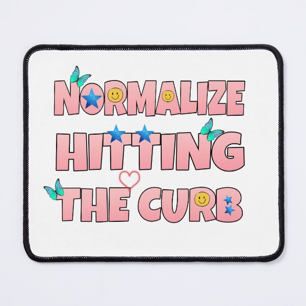 Item preview, normalize hitting the curb designed and sold by sparkzeno.