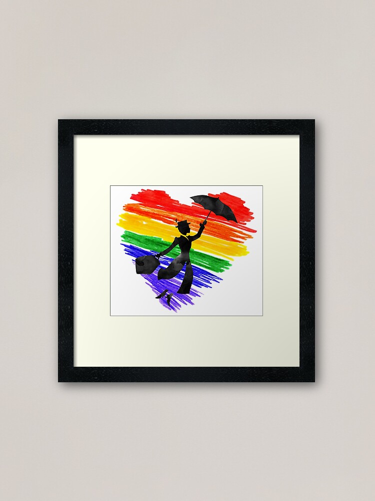 Wall Art B /& W Gift ART PRINT Mary Poppins illustration Disney Julie Andrews