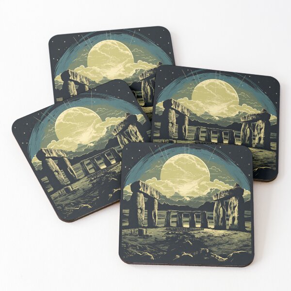 Item preview, High Strangeness – Standing Stones Monoliths designed and sold by LynneMitchell.