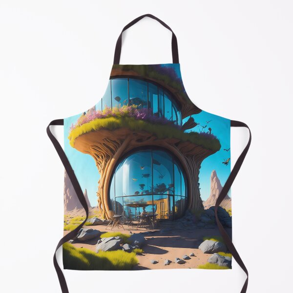 Item preview, "The Whimsical Abode on the Fantastic Planet" designed and sold by Transelasticart.
