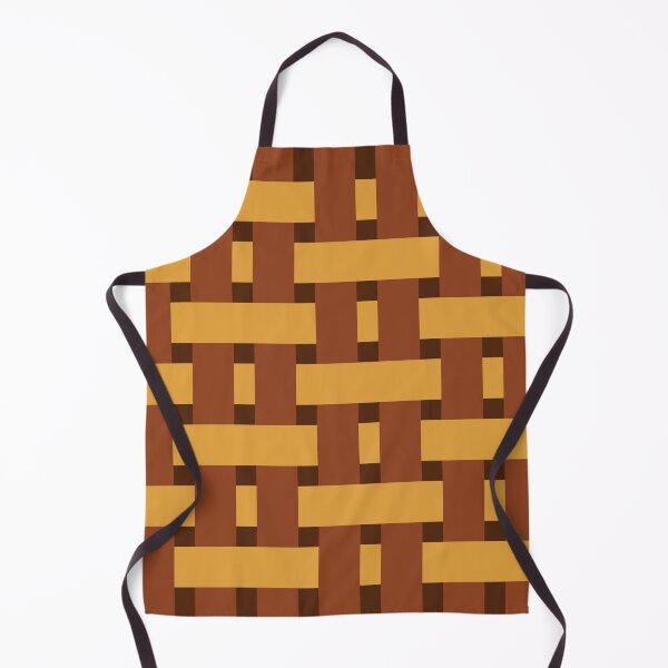 Item preview, Fabric Weave Types #04 - Weft Rib Weave Regular Pattern - Orange and Gold designed and sold by DesignCentrum.