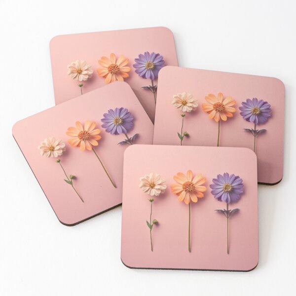 Item preview, Minimalistic flowers designed and sold by art-shop-by-Kat.
