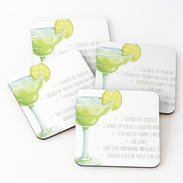 Item preview, Refreshing Margarita - Cocktail Recipe Art for Party Lovers designed and sold by TruptiM.