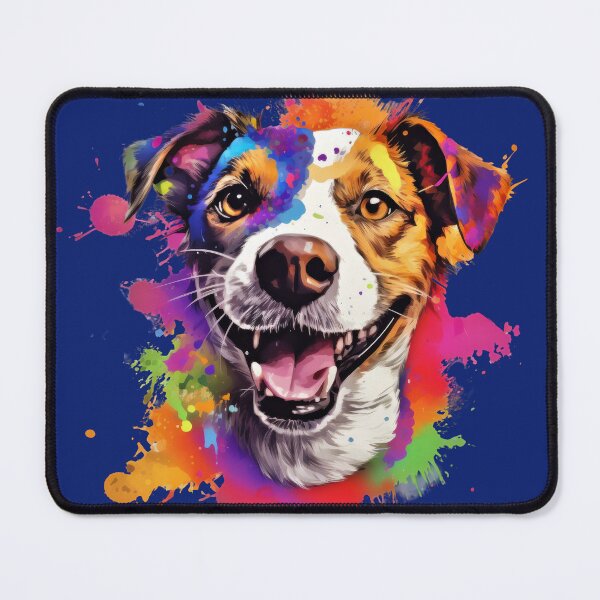 Item preview, Jack Russell in color designed and sold by Stroka-AI-Art.