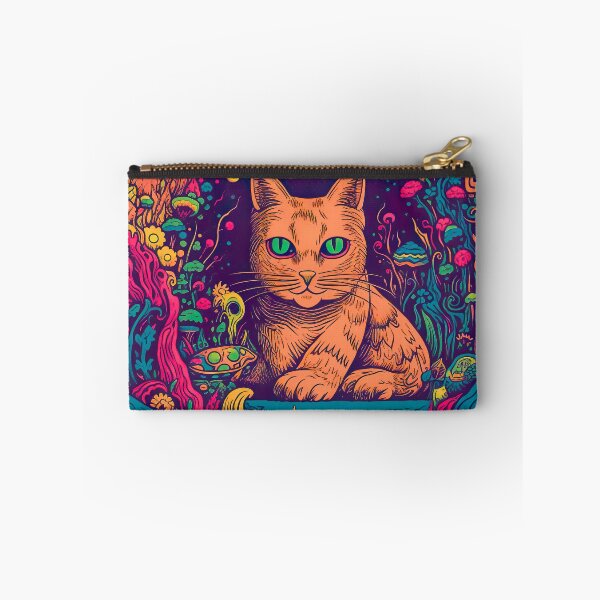 Item preview, Orange Psychedelic Cat - Kitty Looking So Mystical - Adopt This designed and sold by AlanPhotoArt.