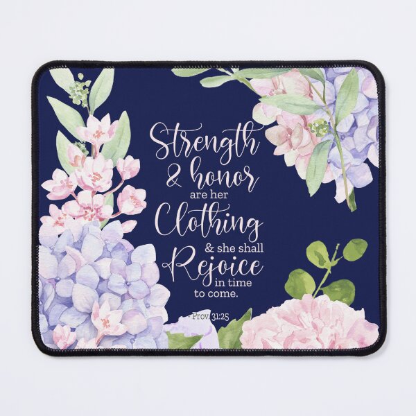 Item preview, Proverbs 31:25 - Strength and Honour Are Her Clothing KJV designed and sold by amazingjoy.