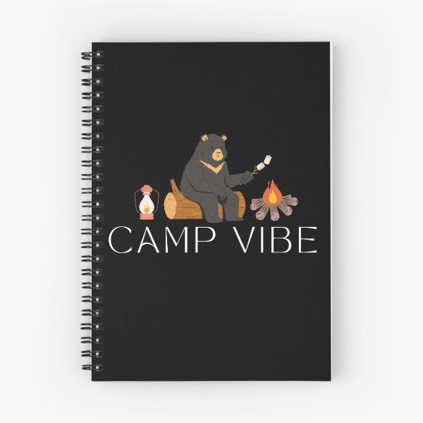 Item preview, Camp Vibe, Bear Roasting Marshmallows by the Fire, Camping, Cute, Camp Vibes, Wanderlust, Adventure, Outdoors, Nature Design designed and sold by Mgibsonphoto.