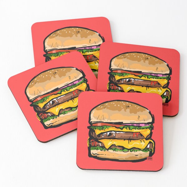 Item preview, Cheeseburger Doodle designed and sold by MrHinkleDraws.
