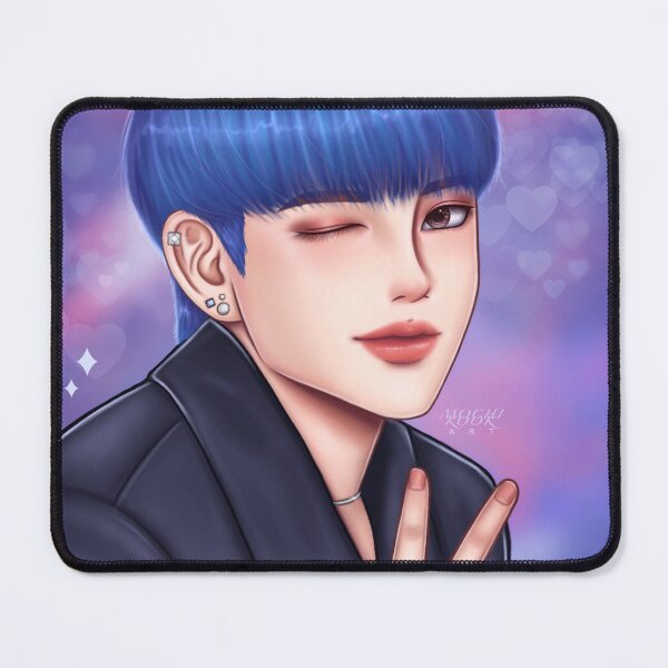 Item preview, Hongjoong - Blueberry Boy designed and sold by mochi.kook.art.
