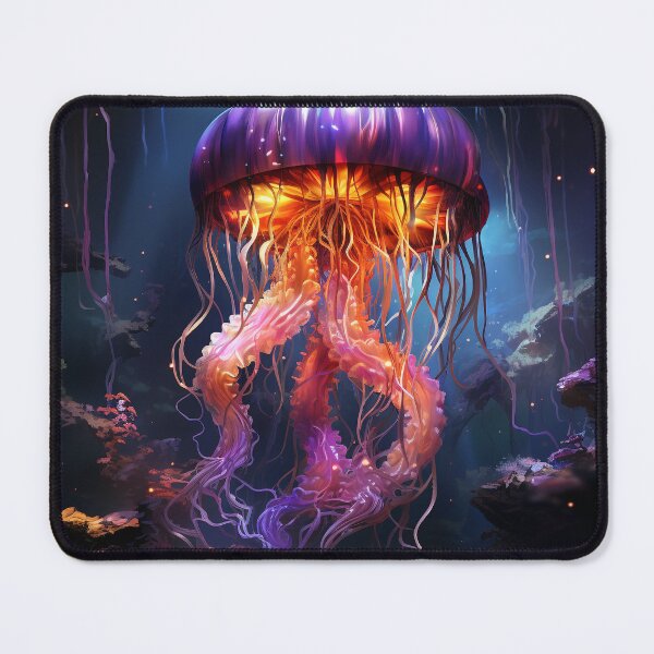 Item preview, Galactic Serenade: The Enigmatic Beauty of a Cosmic Jellyfish designed and sold by Viktor Surzhko.