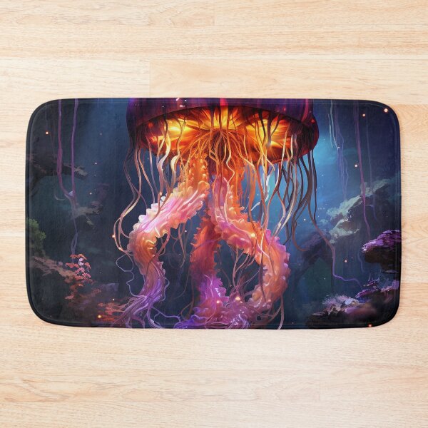Item preview, Galactic Serenade: The Enigmatic Beauty of a Cosmic Jellyfish designed and sold by Viktor Surzhko.