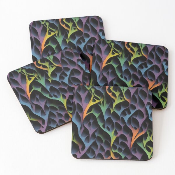 Item preview, Enigmatic 3D Fractal Geometry Puzzle: Mesmerizing Abstract Design designed and sold by DesignArtEmpire.