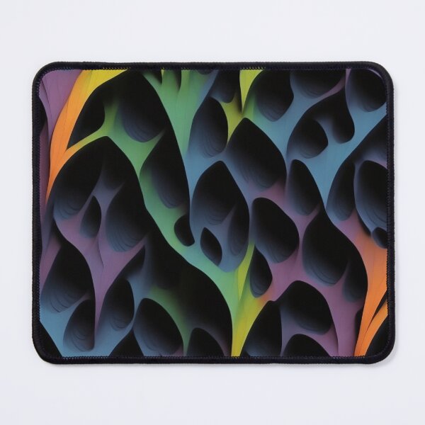 Item preview, Enigmatic 3D Fractal Geometry Puzzle: Mesmerizing Abstract Design designed and sold by DesignArtEmpire.