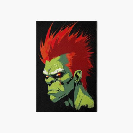 Street Fighter Electric Powers of Blanka Classic Art Board Print for Sale  by NANRIBBON