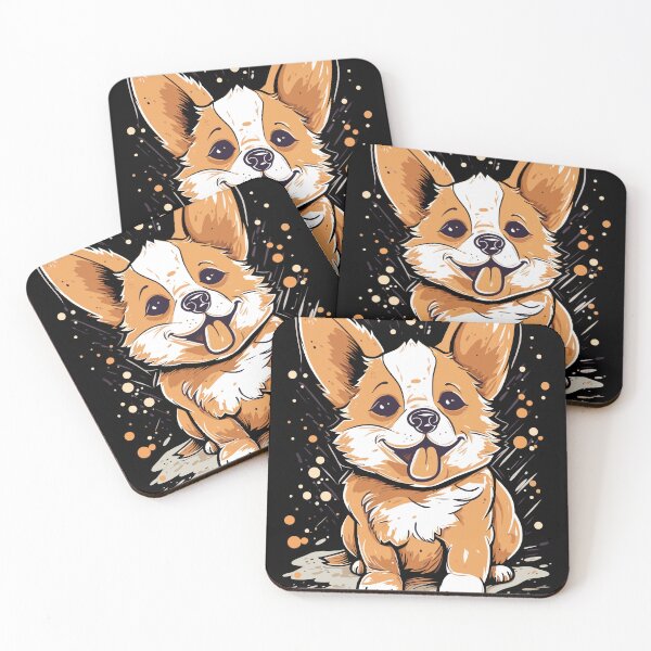 Item preview, Candid corgi print designed and sold by InstaCreatives.