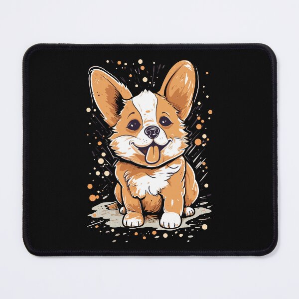 Item preview, Candid corgi print designed and sold by InstaCreatives.