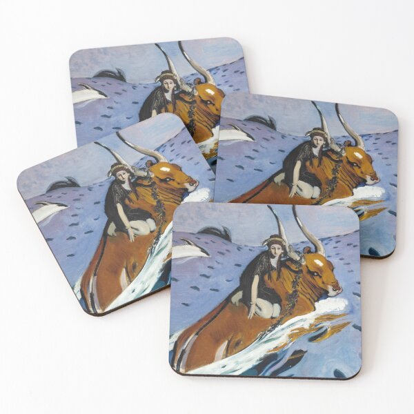 Item preview, Valentin Serov. Europe and the bull designed and sold by likiska.